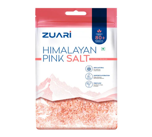 Zuari Foods Pink Salt 1Kg | Free Flow | 80+ Minerals